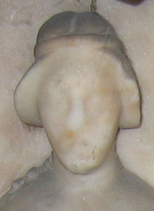 Bures St Stephen Thomas de Vere 1371 weeper